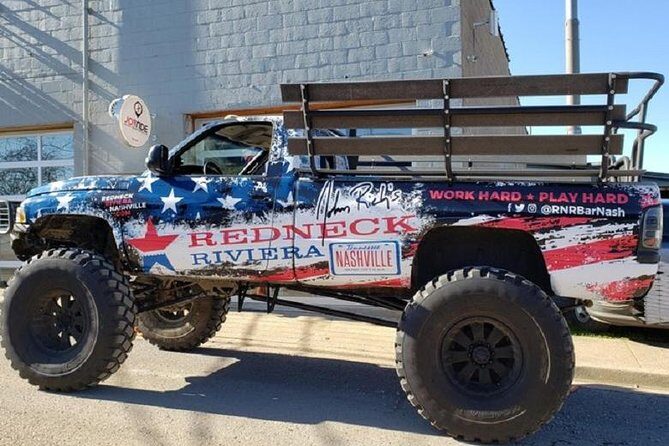 90-Minute Monster Truck Joyride City Tour of Nashville - An Authentic Nashville Adventure in a Monster Truck