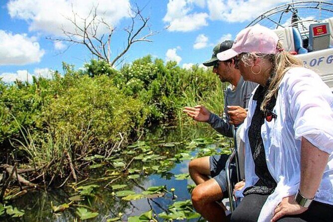 90 Minute Small Group Semi Private Airboat Tour - Diving into the Experience