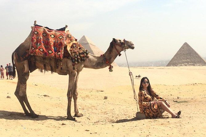 a camel ride in Sunset, with dinner Sound&Light Show at Giza Pyramids - The Value of This Experience