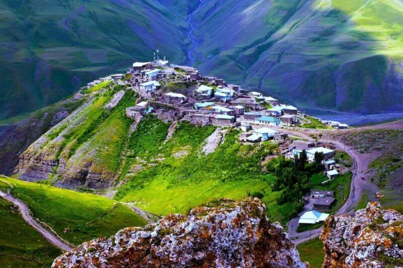 A Full Day Khinalug, Guba and Candy Mountains Tour - Red Town in Guba: A Cultural Highlight