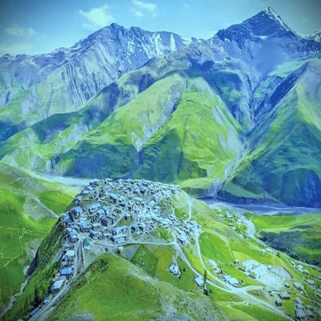 A Full Day Khinalug, Guba and Candy Mountains Tour - Besh Barmag Mountain: Myth and Nature