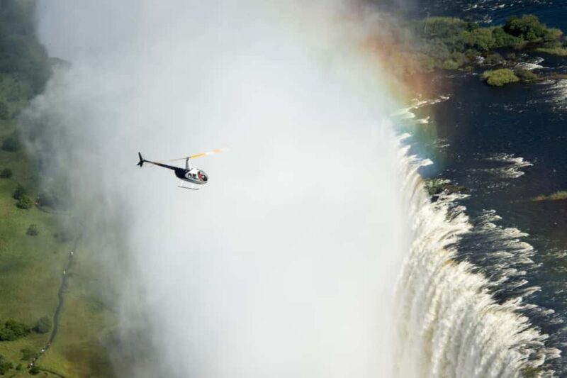 A Helicopter flight Over the Victoria falls - Key Points