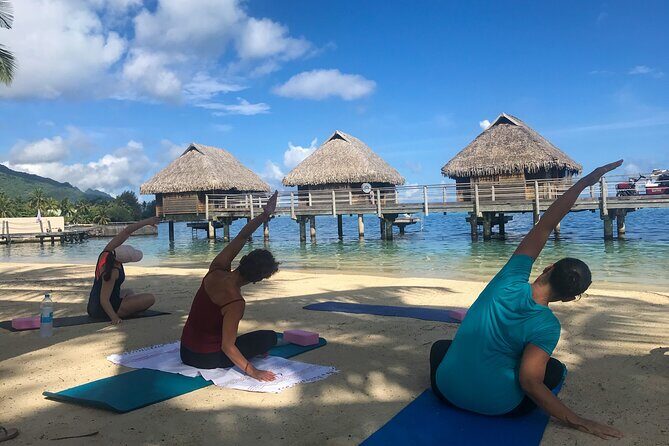 A moment of deep relaxation - Private Yoga Lesson in Mo'orea - Authenticity and Personal Touch