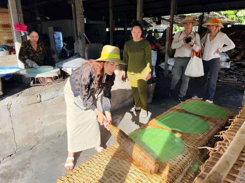 A perfect morning in My Son Holyland and Rice paper making - Value and Practical Considerations