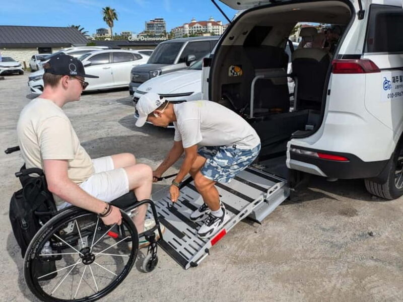 a trip to Jeju Island in a wheelchair (WHEELCHAIR TOUR) - Key Points
