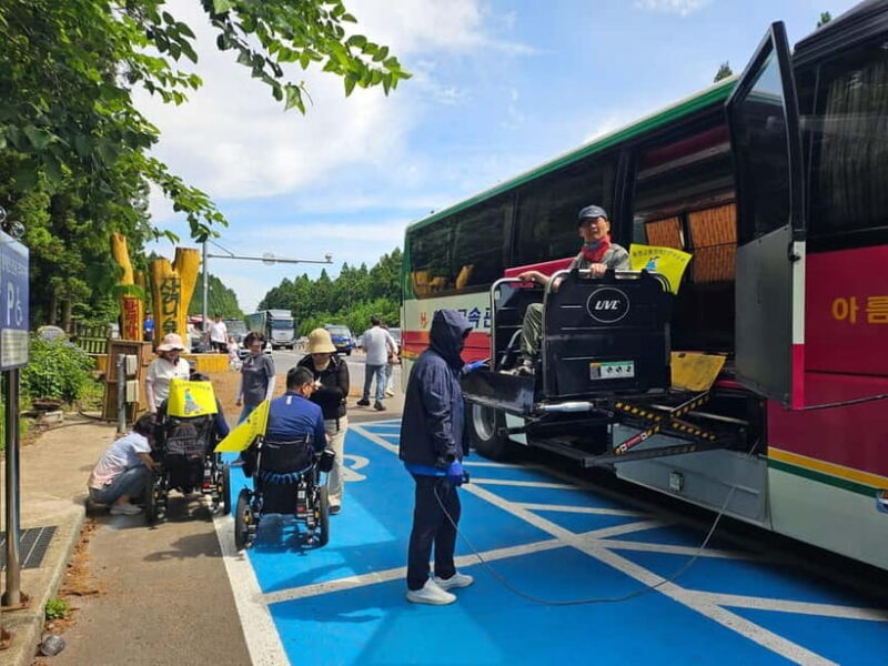 a trip to Jeju Island in a wheelchair (WHEELCHAIR TOUR) - Who Will Love This Tour