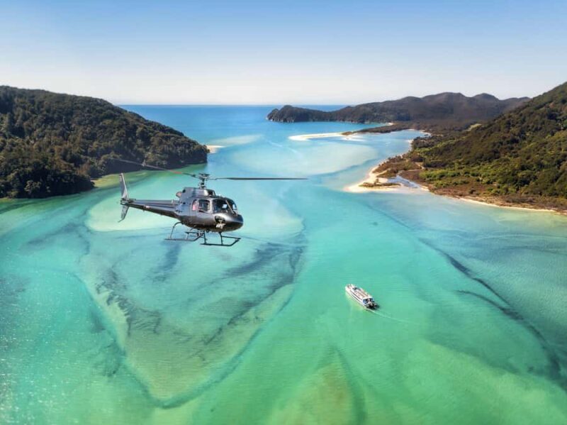 Abel Tasman National Park: Helicopter Flight with landing - The Itinerary: A Flight to Remember