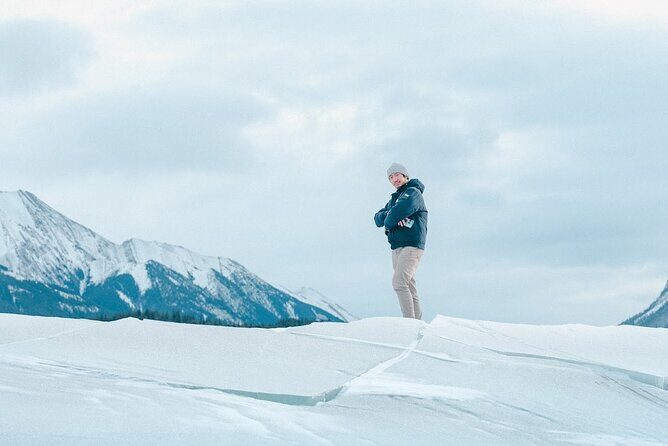 Abraham Lake (Ice bubble lake) Peyto Bow Lake Crowfoot Glacier - The Itinerary and What to Expect