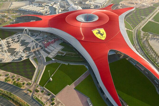 Abu Dhabi City Tour With Ferrari World Tickets From Dubai - Ferrari World Yas Island – 4 Hours of Thrills