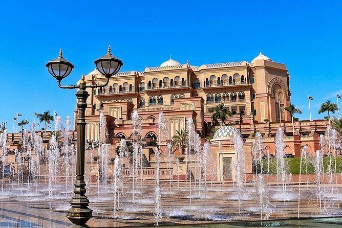 Abu Dhabi City Tour with Sheikh Zayed Grand Mosque from Dubai - Modern Landmarks: Etihad Towers and Emirates Palace