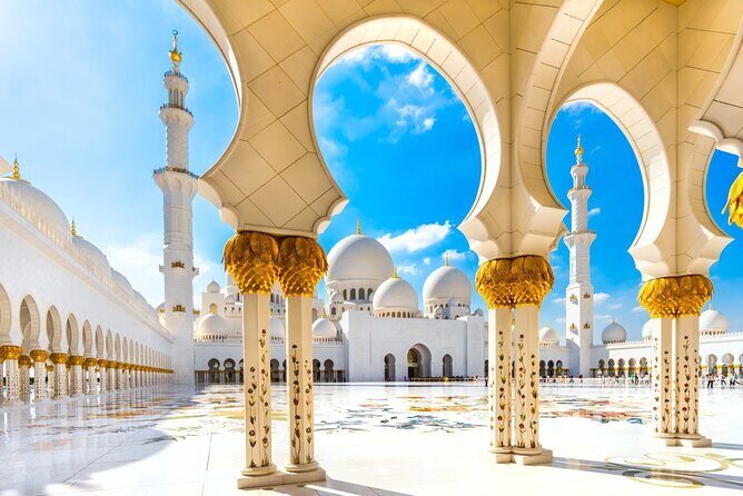 Abu Dhabi Mosque including Ferrari World Tour from Dubai - What to Expect from Transportation and Guides