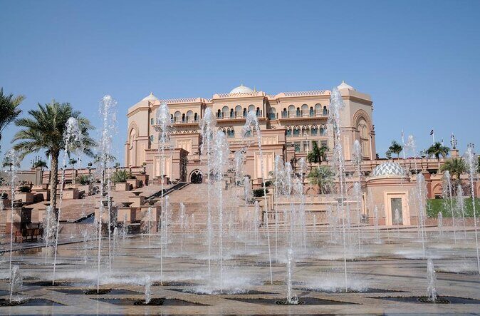Abu Dhabi Private Tour with Qasr Al Watan & Gold Cappuccino at Emirates Palace - Key Points
