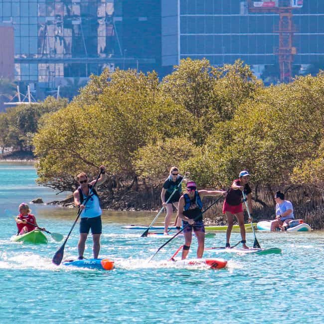 Abu Dhabi: Stand-Up Paddle boarding Guided Tour - Abu Dhabi: Stand-Up Paddleboarding Guided Tour — A Refreshing Perspective on Reem Island