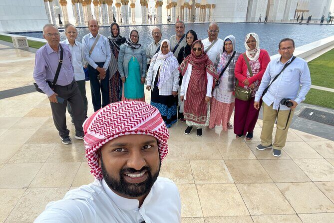 Abu Dhabi Tour Grand Mosque Heritage Village Emirates Palace - Practical Tips for Travelers