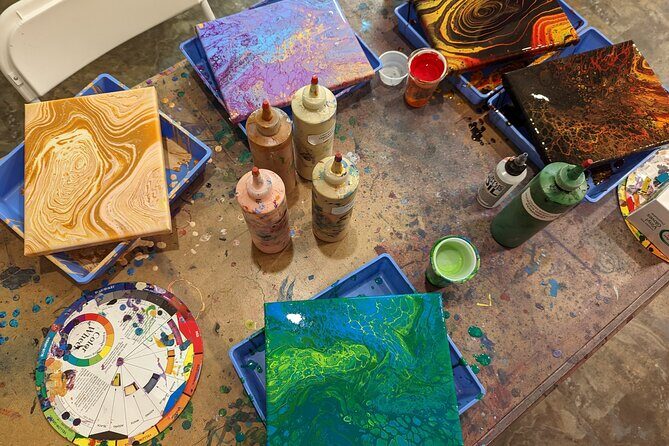 Acrylic Pour Painting Class in Estes Park, Colorado - Who Will Love This Experience?