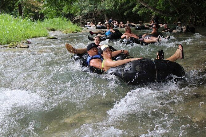 Action Pack Combo: Blue hole, river tubing and Dunn's River Falls - Key Points