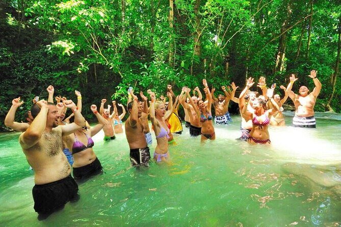 Action Pack Combo: Blue hole, river tubing and Dunn's River Falls - The Sum Up