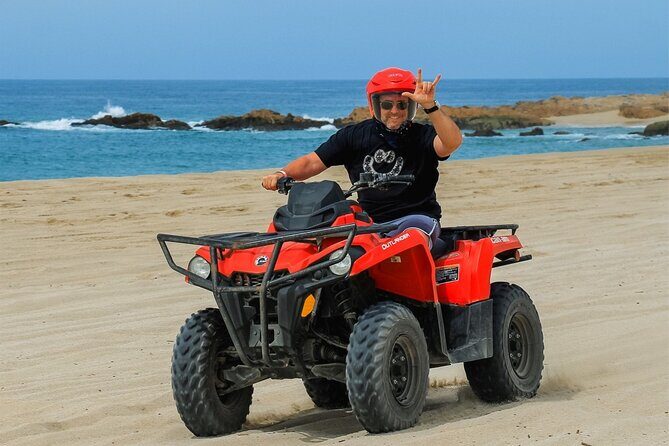 Activity driving a Simple ATV in Dunes and Beach - Key Points