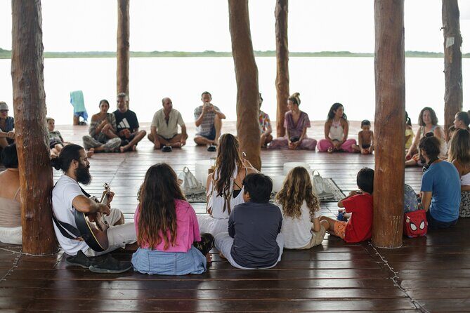 Activity with Cacao Dance Headphones in Bacalar Lagoon - A Closer Look at the Experience in Bacalar’s Lagoon