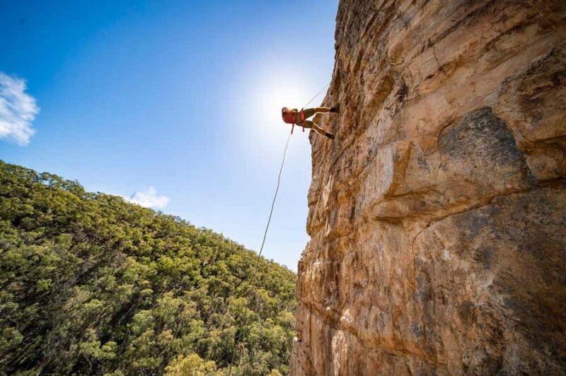Adelaide: Rock Climbing and Abseiling Experience in Morialta - Key Points