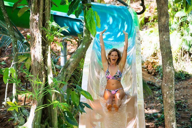 Admission + 2x Zip Line + Unlimited Water Slide Rides - An Authentic Introduction to Fiji’s Wildlife and Environment
