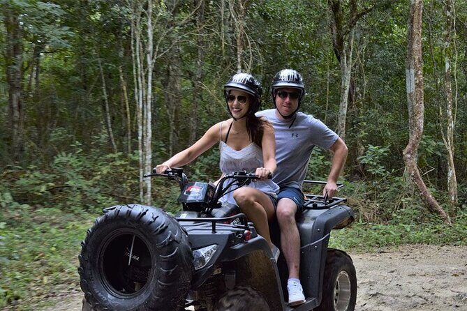 Adrenaline Combo 3 in 1 - ATV'S, (Shared), Ziplines & Cenote from Cancún - FAQ
