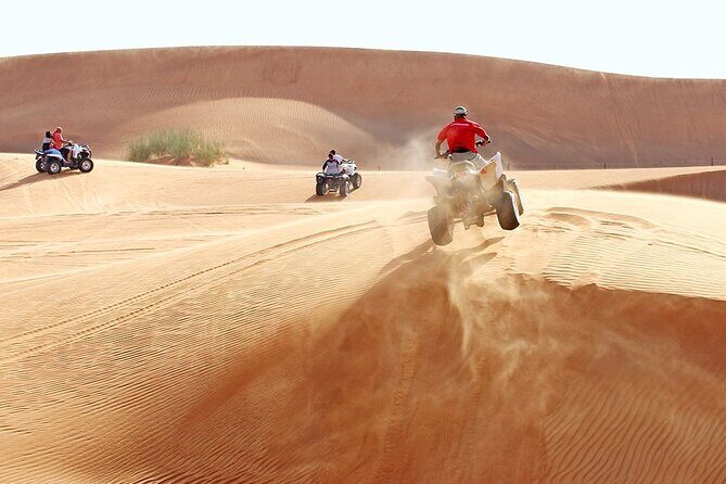 Adventure Quad Bike Safari, Camel Ride & Sandboarding - A Balanced Look at the Dubai Desert Adventure: Quad Bike Safari, Camel Ride & Sandboarding