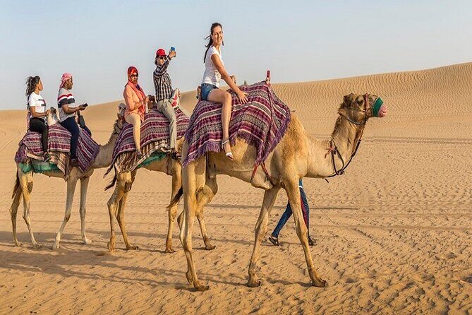 Adventure Quad Bike Safari, Camel Ride & Sandboarding - Key Points