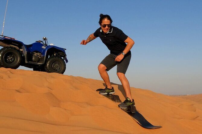 Adventure Quad Bike Safari, Camel Ride & Sandboarding - FAQs