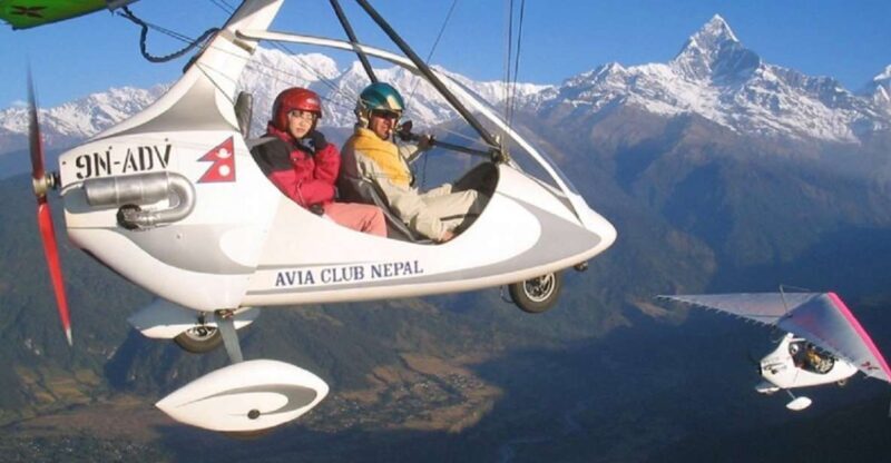 Adventures in the Sky: Ultra Light Flying Over Pokhara - A Look at the Experience: What to Expect