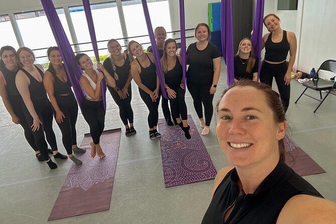 Aerial Yoga in Savannah - What to Expect During the Class