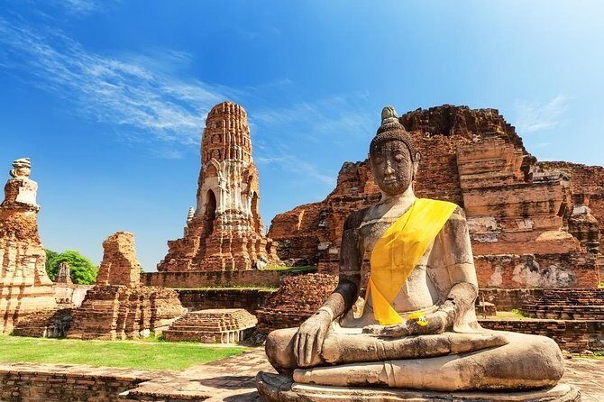 Afternoon Ayutthaya heritage site & River Boat Ride at Sunset - Transportation and Group Size