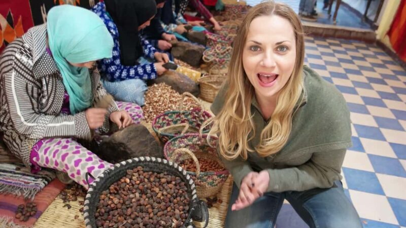 Agadir: Argan Oil Cooperative & Traditional Crafts Workshop - Key Points