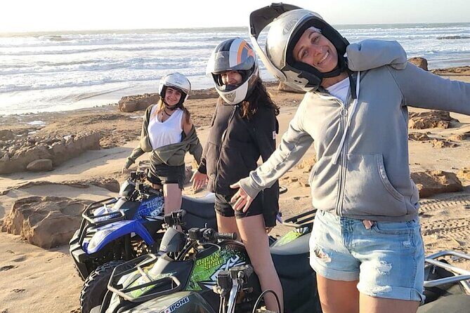 Agadir ATV Quad Tour Desert Sands Wild Beach & Forest with Snacks - FAQ