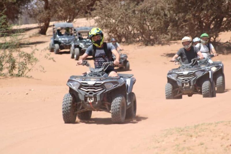 Agadir: Quad Bike Desert&Beach Adventure with Free Pickup - Key Points