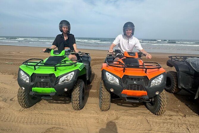 Agadir Quad Bike On The Beach With Optional Desert Sandboarding - FAQ