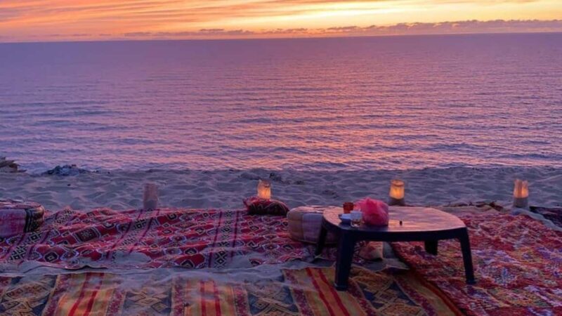 Agadir/Taghazout: Sunset Sandboarding Adventure with Dinner - Exploring Women Fishing and Local Life