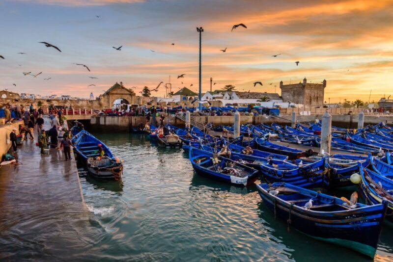 Agadir To Essaouira Trip Visit the ancient & historical city - Relaxing on the Beach and Sunset Views