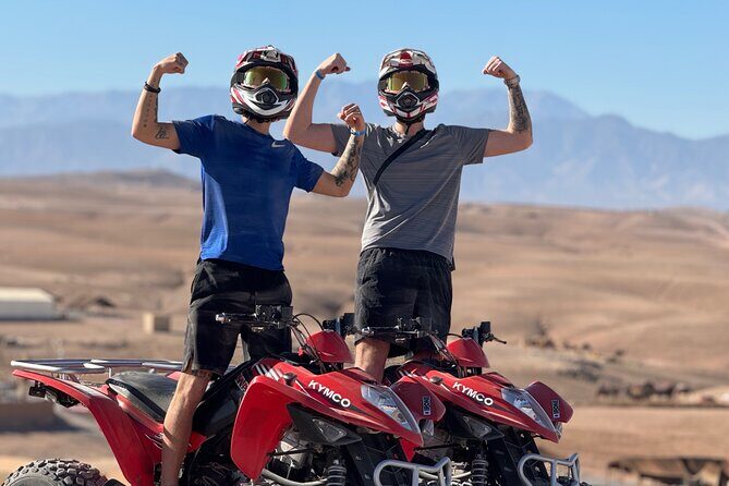 Agafay Desert and Atlas Mountains Quad biking in Marrakech - Key Points