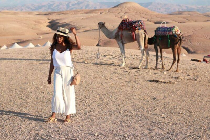 Agafay Desert: Magical Half-Day Lunch with Pool Swim - Key Points