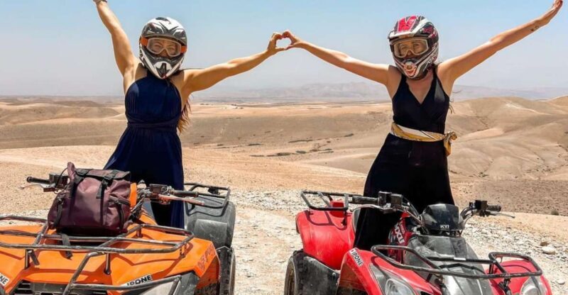 Agafay Desert: Quad Bike, Camel Ride and Dinner Show - Key Points