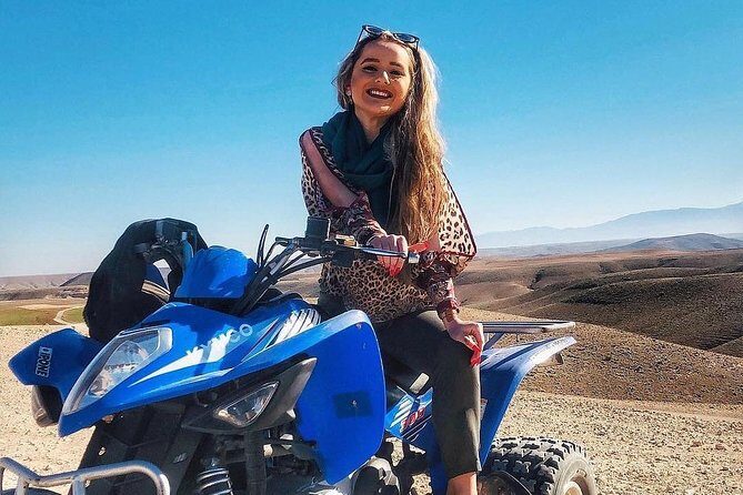 Agafay Desert Quad biking, Camel Ride, Dinner, Show and Transport - Value for Money
