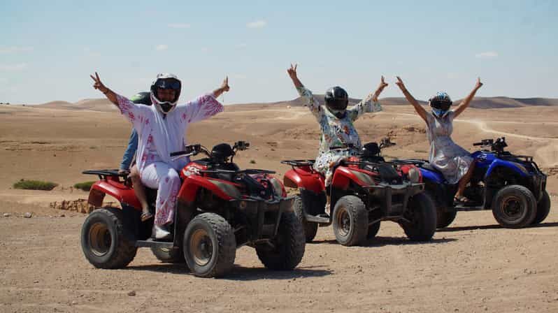 Agafay Desert: Quad & Sunset Camel Ride with Dinner Show - Key Points