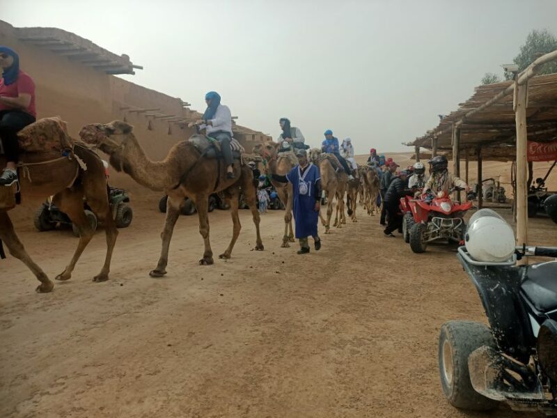 Agafay Desert Sunset Camel ride Experience with Dinner - FAQ