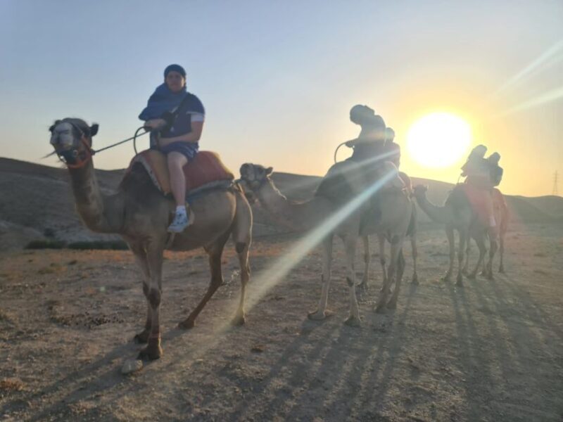 Agafay Desert Sunset Camel Ride - The Experience: A Step-by-Step Overview