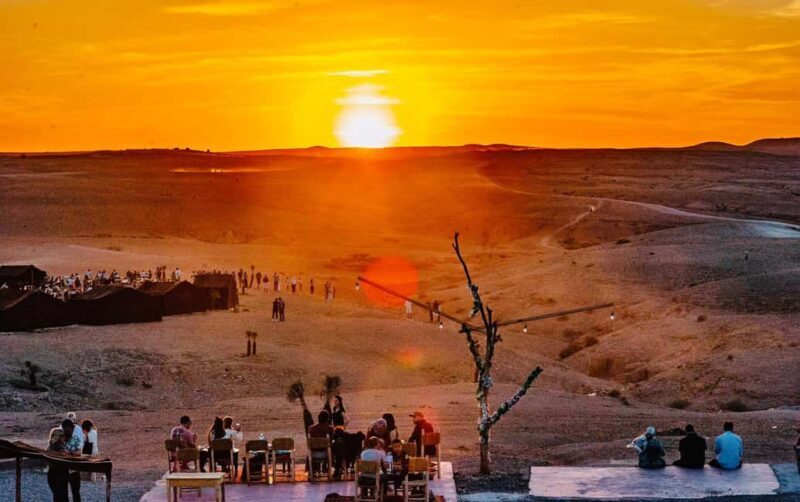 Agafay Desert: Sunset Camel Ride & Traditional Dinner - Discovering the Agafay Landscape