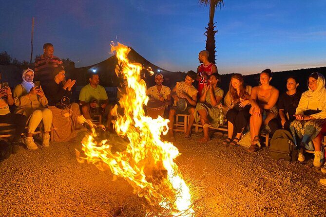 Agafay Desert sunset Dinner & Fire Show - from Marrakech - Key Points