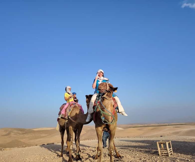 Agafay Desert Sunset Tour with Camel Ride ,Dinner and Show - The Authentic Moroccan Experience