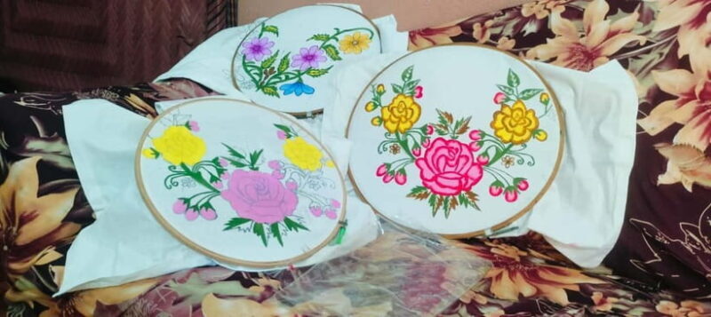 Agra: Colorful Fabric Painting Workshop in a Local Home - Experience the Heart of Indian Art in Agra