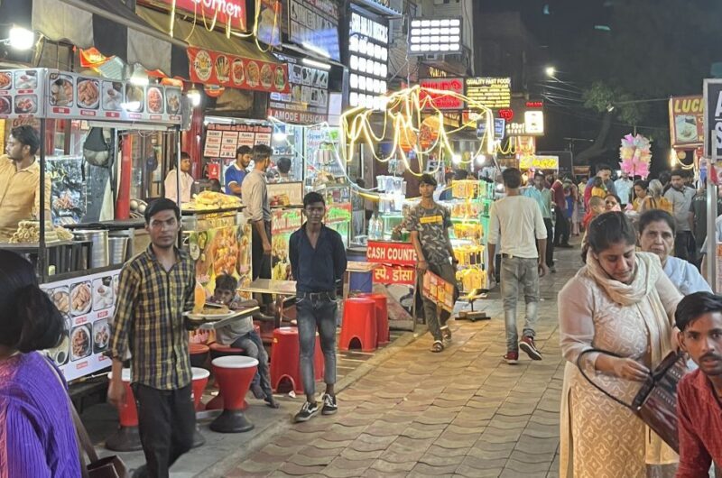 Agra: Food Market Night Tour by Tuk-Tuk - Key Points